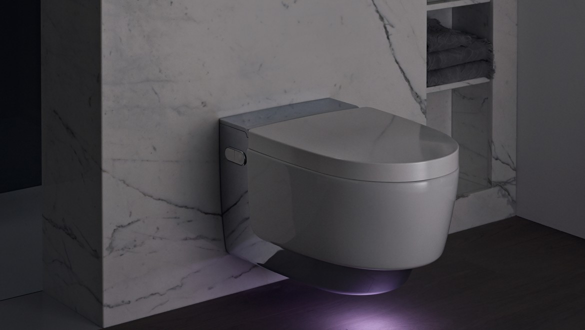 Geberit AquaClean Maïra Comfort WC lavant avec veilleuse, set