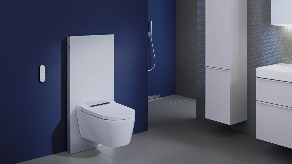 Geberit AquaClean shower toilet: Quick and easy to install