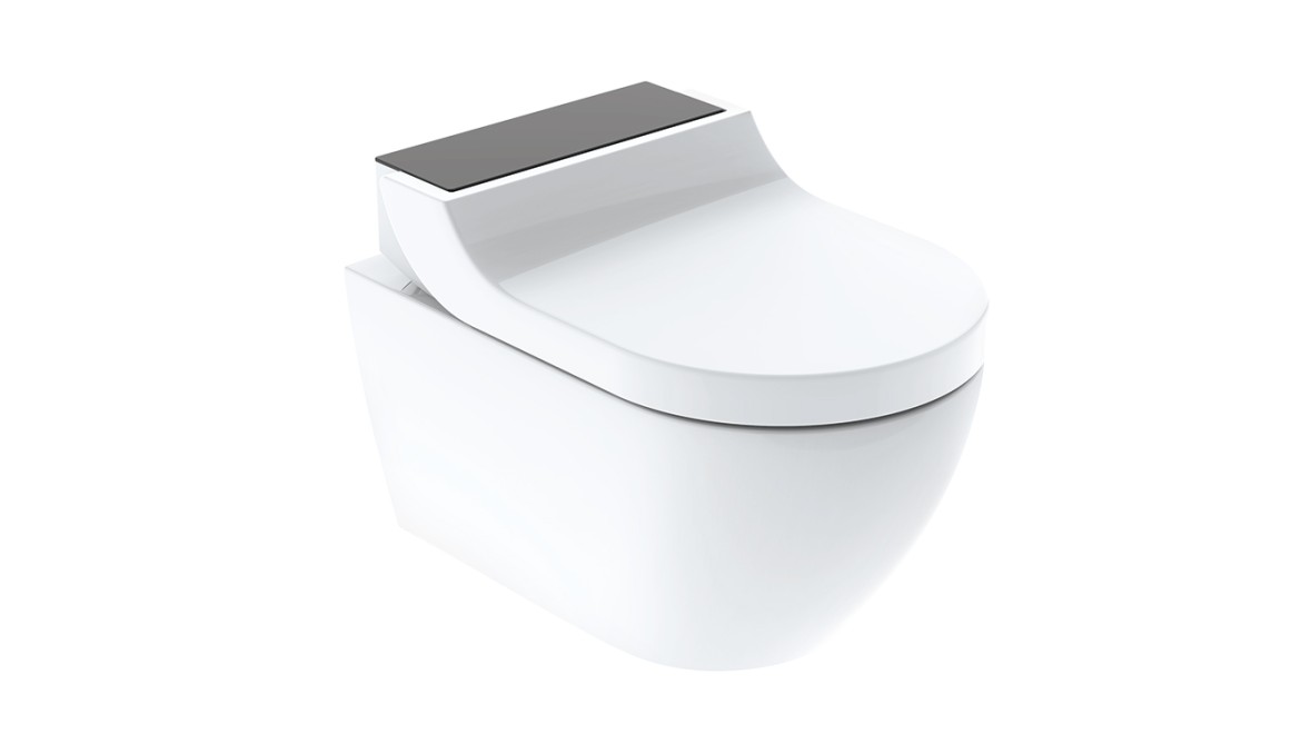 WC japonais GEBERIT AquaClean Tuma comfort + Plaque de commande