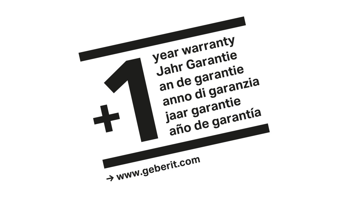 Free Geberit AquaClean warranty extension